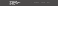 Desktop Screenshot of fullerlawyers.com
